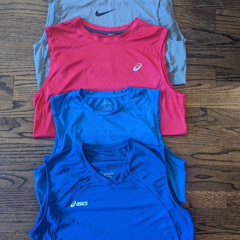 Asics & Nike basketball tank tops